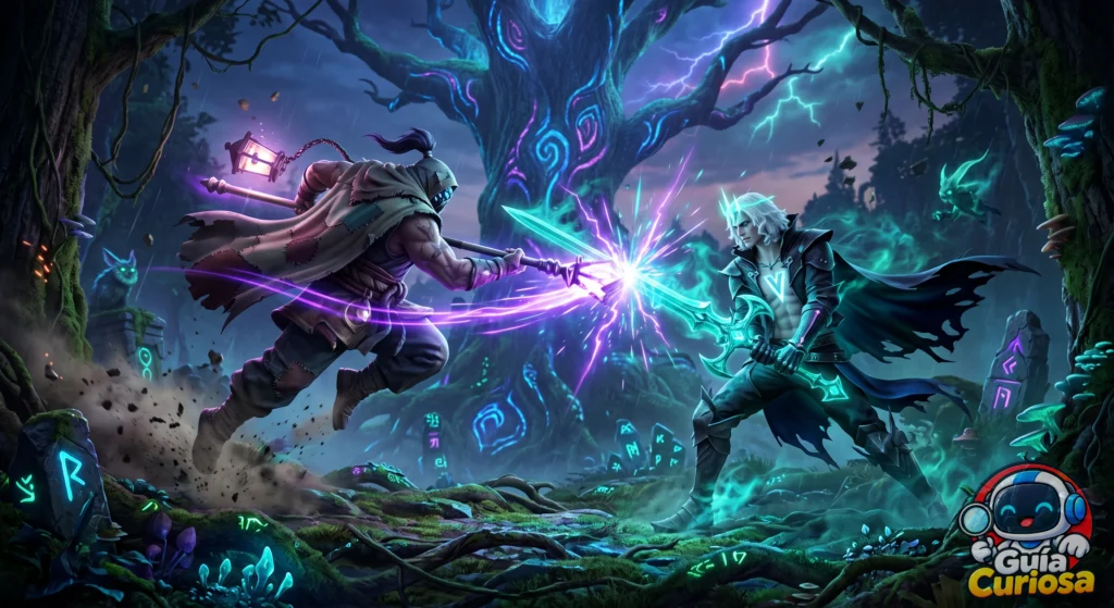 Jax y Viego en combate en League of Legends