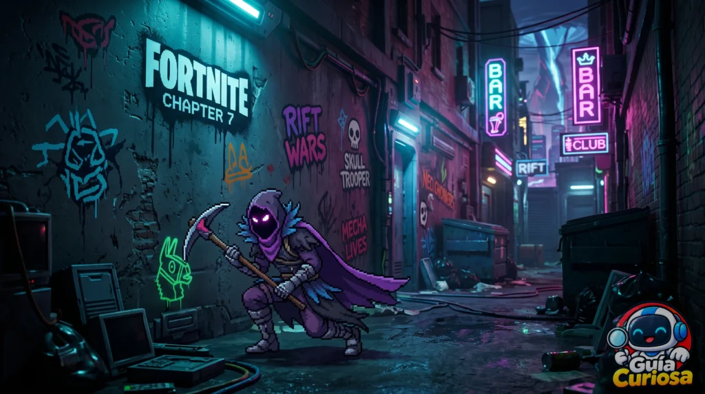 Ubicaciones de los sprites en fortnite Capítulo 7